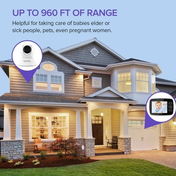 Baby Monitor with Remote Camera Pan-Tilt-Zoom - Picture 5 of 6